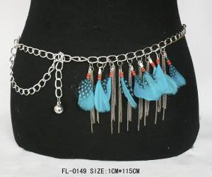 Feather Chain Belt (FL-0149)
