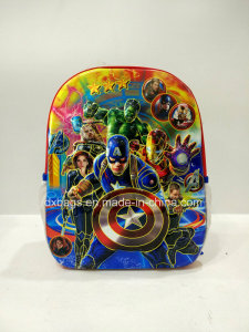 3D EVA Captain America Backpack for Boys