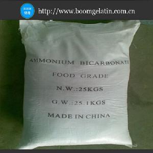 99.65% Food Grade White Powder Ammonium Bicarbonate