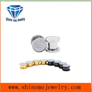 Body Jewelry Stainless Steel Millstone Ear Plug